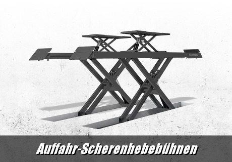 Auffahr- Scherenhebebühne