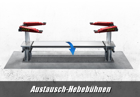 Austausch- Hebebühnen