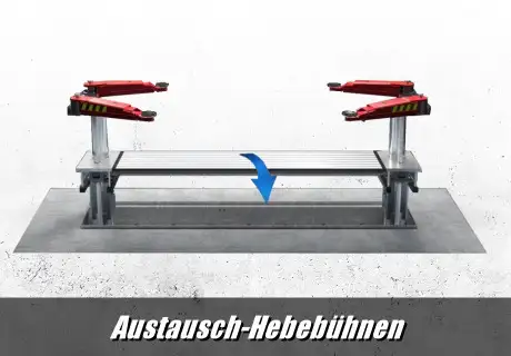 Austausch- Hebebühnen