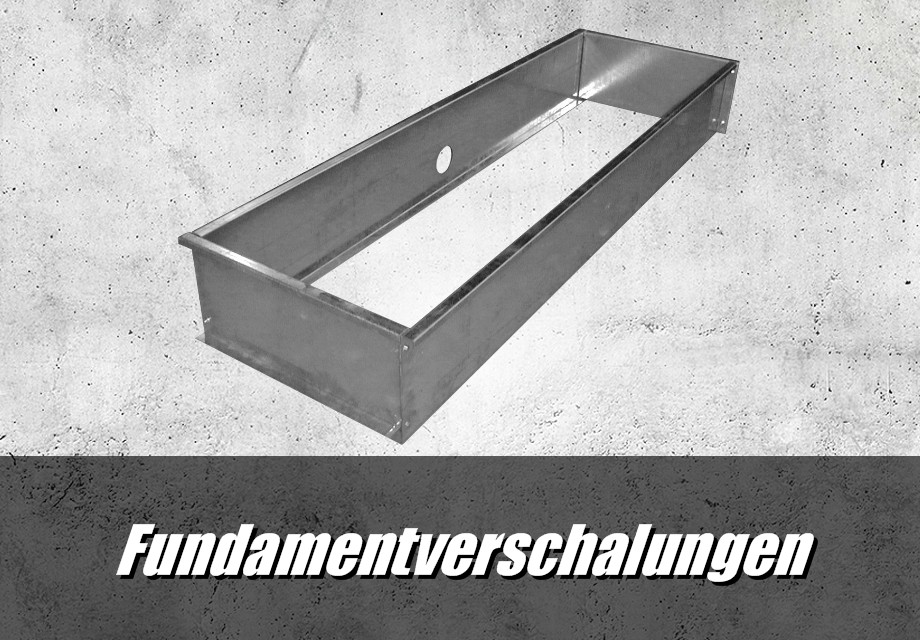 Fundamentverschalungen