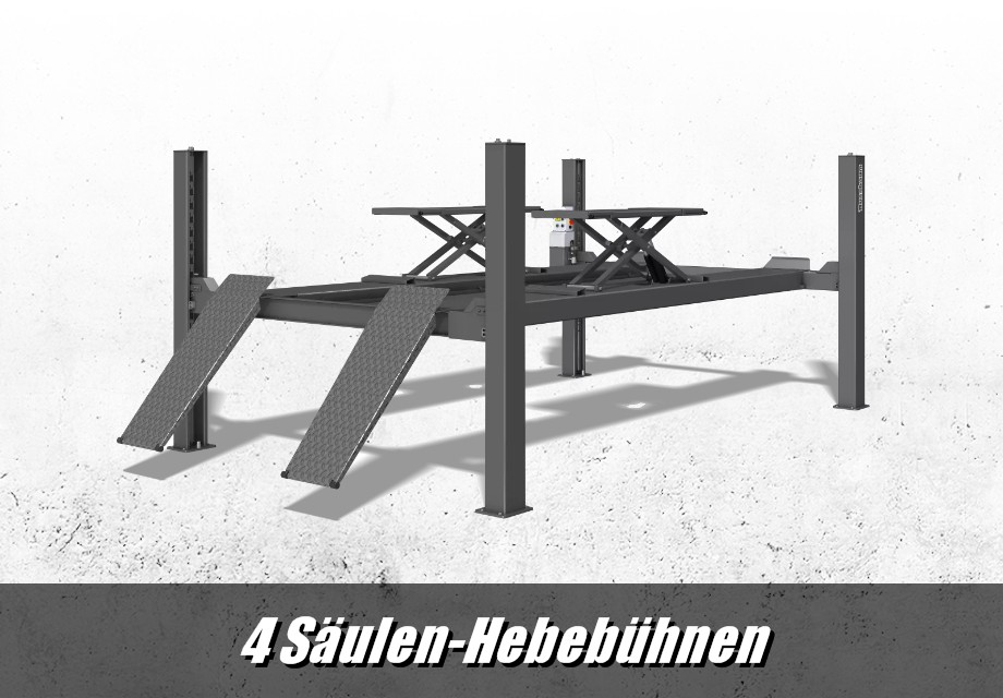 4 Säulen-Hebebühne
