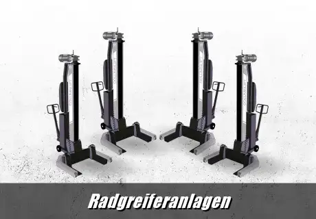 Radgreiferanlage