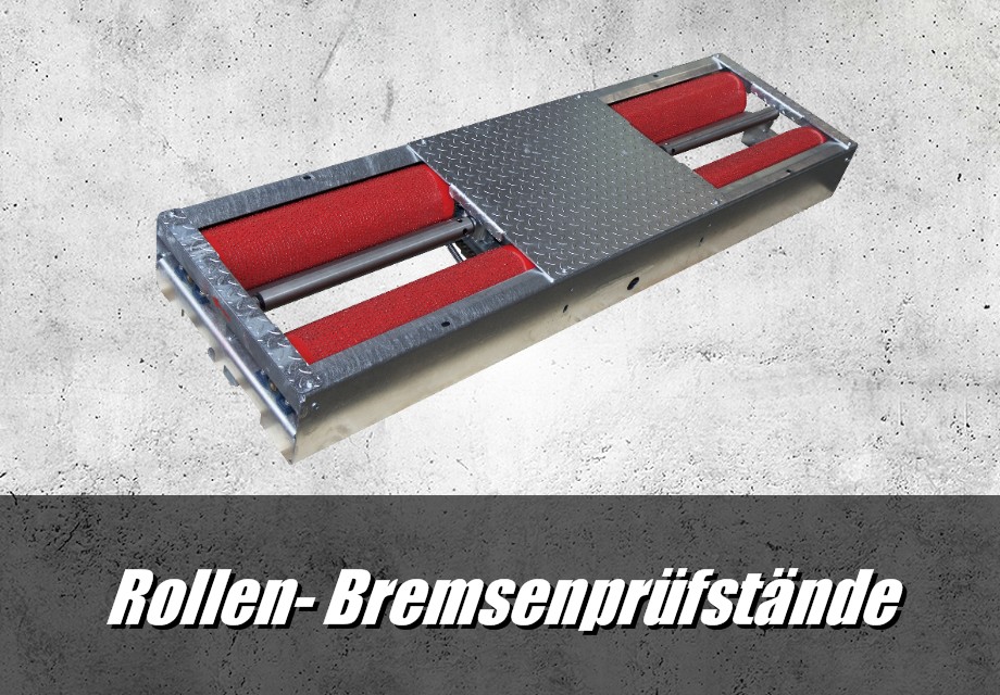 Rollen- Bremsenprüfstand