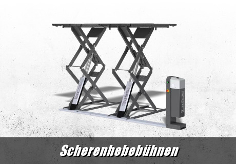 Scherenhebebühne für die Kfz-Werkstatt