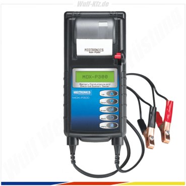 EUFAB 16599 Batterie-Tester Analyzer KFZ Batterieprüfgerät Batterietester