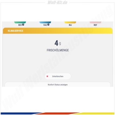 Texa Klimaservicegerät Konfort 760 Touch *MEN@WORK*