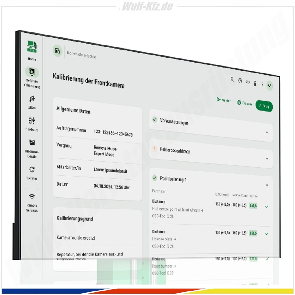 CSC-Tool PRO – ADAS-Kalibriersystem für Werkstätten
