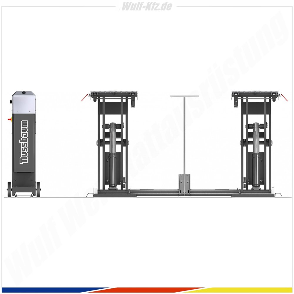 Nussbaum Reifendienst- Scherenhebebühne Sprinter Mobil 3500