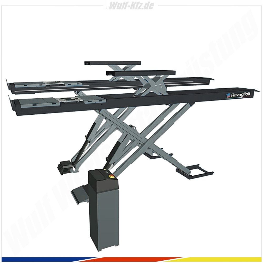 Ravaglioli Auffahr- Scherenhebebühne RAV650N.2.55ISI