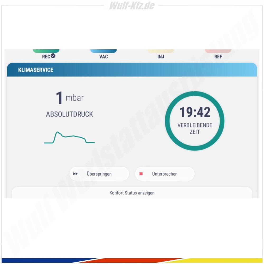 Texa Klimaservicegerät Konfort 760 Touch *MEN@WORK*